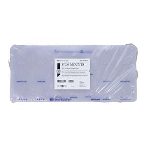 X-Ray Film Mounts 8H6V4BW #2 Translucent Plastic 100/Bx