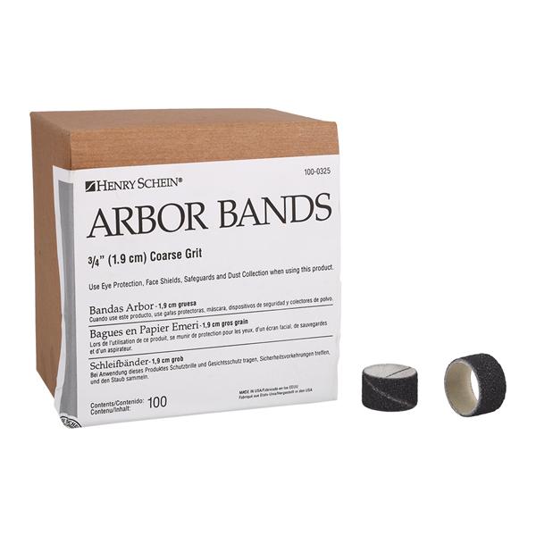 Arbor Bands 3/4" Coarse 100/Pk