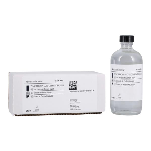 Zinc Cement Liquid Cement Clear Ortho Size 210ml/Bt