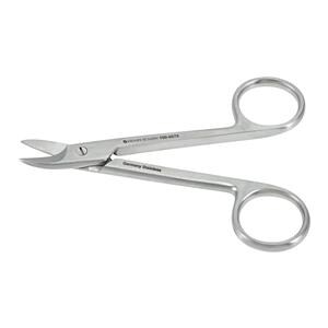 Crown & Collar Scissors 4 in Curved Smooth Ea