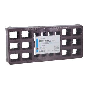 X-Ray Mounts 12H-8V #2 Opaque Plastic 100/Bx