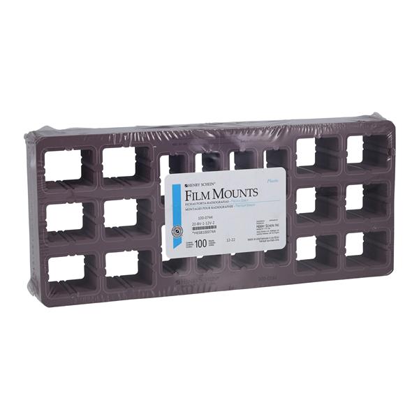 X-Ray Mounts 12H-8V #2 Opaque Plastic 100/Bx