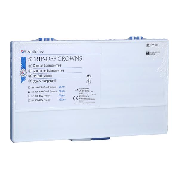 HSI Strip Off Crown Form Size Assorted Set Posterior 60/Box