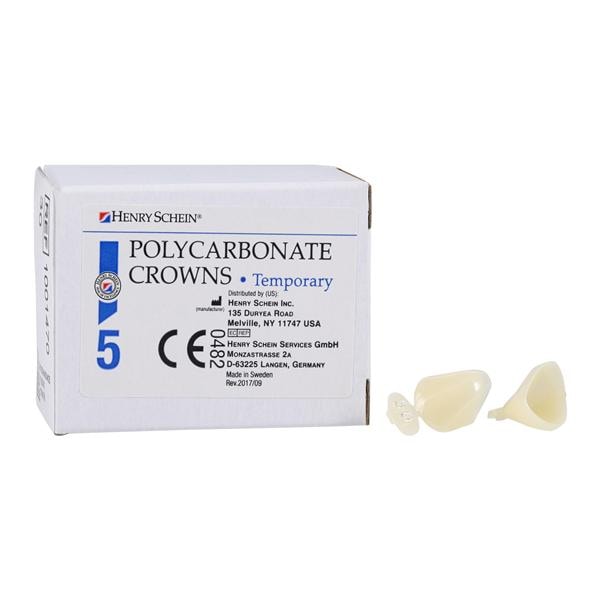 Replacement Crowns Size 30 Right Cuspid Upper & Lower Refill 5/Bx