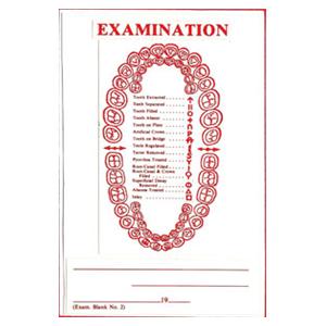 Dental Exam Pads #2 White 5/Bx