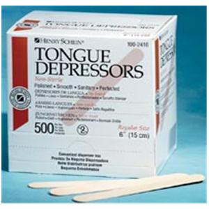 HSI Tongue Depressor 6x3/4" Non Sterile Adult 500/Box, 10 BX/CA