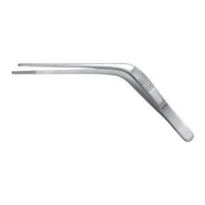 Wilde Dressing Forcep Angled 5" Autoclavable Ea