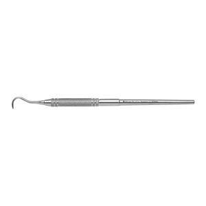 Sickle Scaler Single End Size 23 Solid Handle Stainless Steel Ea