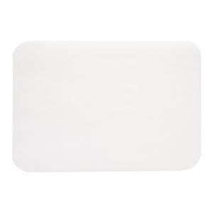 Protex Tray Cover 9 in x 13.5 in White Poly Coated Disposable 500/Bx
