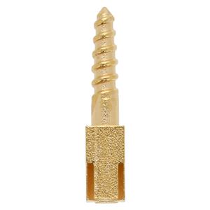 Posts Gold Plated Short 12/Bx