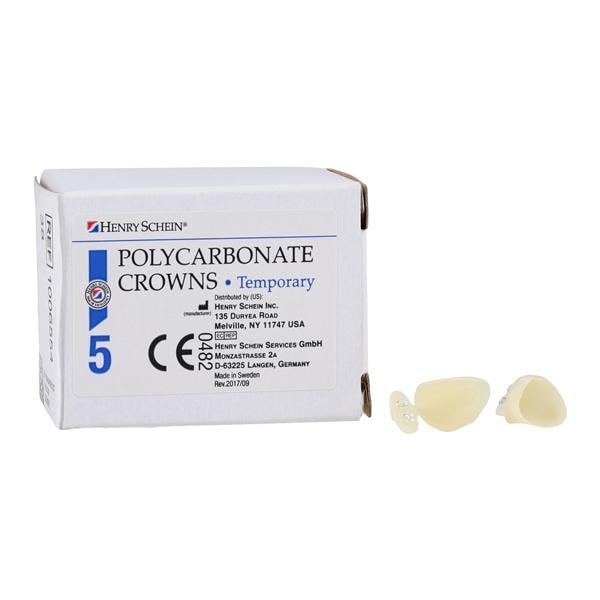 Replacement Crowns Size 38 Left Cuspid Upper & Lower Refill 5/Bx