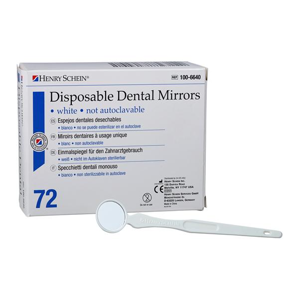 Mirror Disposable 72/Box, 36 BX/CA
