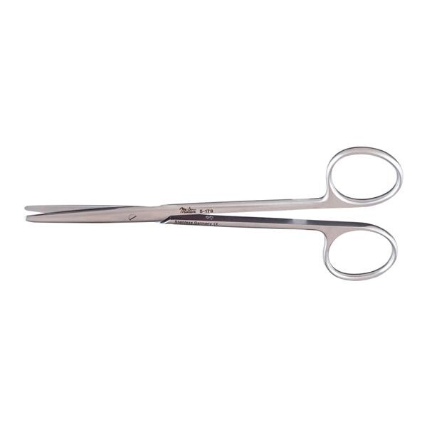 Metzenbaum Scissors Straight 5-1/2" Stainless Steel Reusable Each