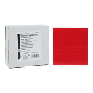 Mouthguard Material Laminate Red Sheets 5" x 5" .150" 12/Pk