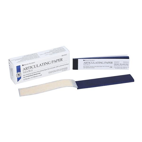 Articulating Paper Strips Thick Blue Booklet 12Bks/Bx