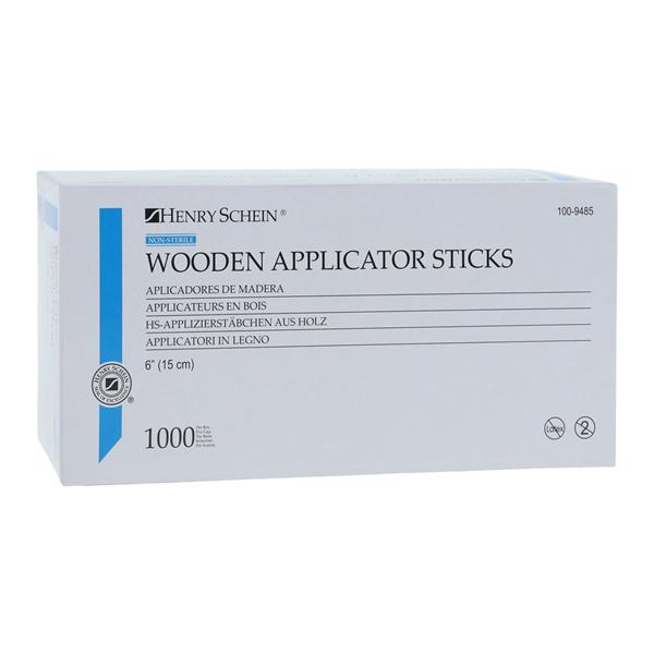 Applicator 6 in Non-Sterile 1000/Bx