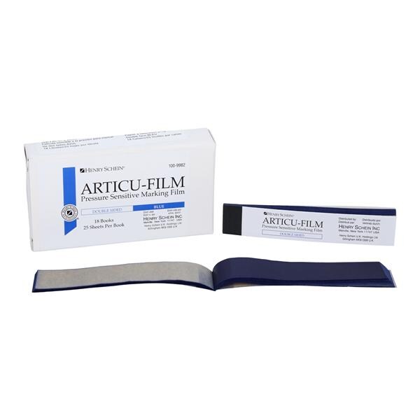 Articu-Film Articulating Film Blue 2Sd Strips Booklet 25 Sheets/Book 18/Bx