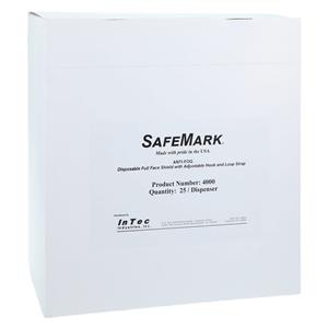Sanax Safety Shield Clear Reusable 25/Box, 4 BX/CA