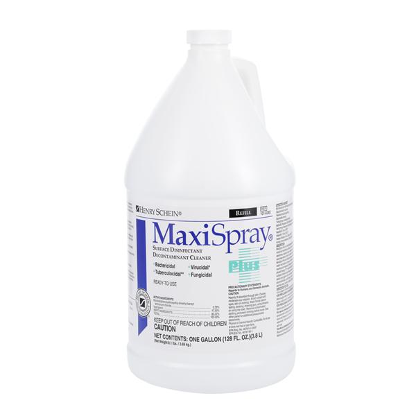 Disinfectant Solution MaxiSpray Plus 1 Gallon Each, 4 EA/CA