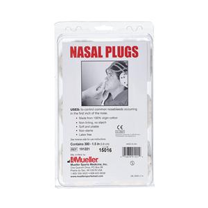 Mueller Cotton Nasal Sponge 1-1/2" Not Made With Natural Rubber Latex
