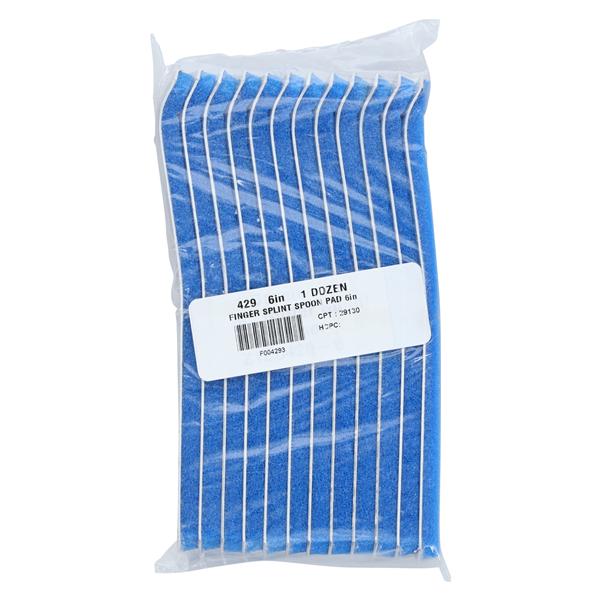 Immobilization Splint Finger Adult Aluminum 6" Size Large