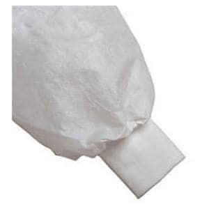 Staff Gown Disposable Poly-Coated Polypropylene X-Large White Rou...