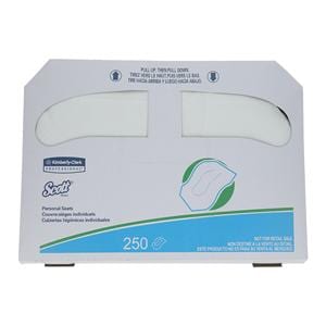 Scott Personal Seats Toilet Seat Cover White For All Non-SCOTT Di...