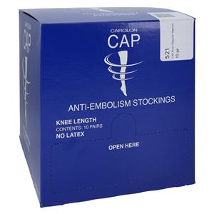 CAP Anti-Embolism Stocking Knee High Inspection Toe Medium Unisex...