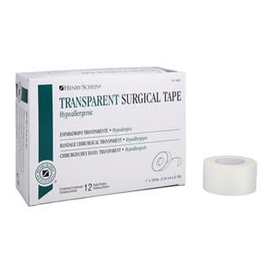 Henry Schein Surgical Tape Plastic 1"x10yd Transparent Non-Steril...