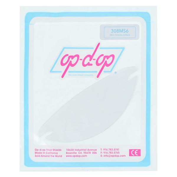 Shield Replacement Op-D-Op Mini Clear Disposable 6/Pk
