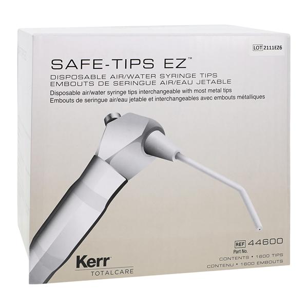 Safe-Tips EZ Air / Water Tip Bulk Refill White Disposable 1600/Pa...