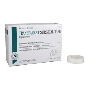 Henry Schein Surgical Tape Plastic .5"x10yd Clear Non-Sterile 24/...