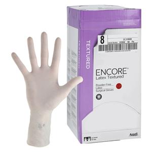 ENCORE Latex Textured Surgical Gloves 8 Standard Natural