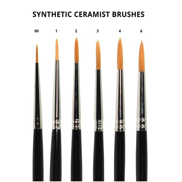 Ceramist Brush #000 Synthetic Ea