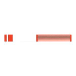 Short Stay Write-On Wristband Tyvek Red Adult/Pediatric 1000/Bx