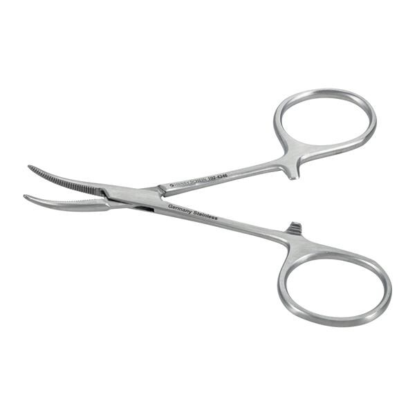 Henry Schein Hartman-Mosquito Hemostatic Forcep Curved 3-1/2" Sta...