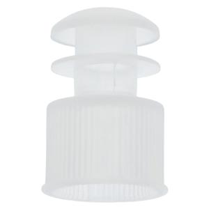 Flange Plug Cap Polyethylene Clear 1000/Bg