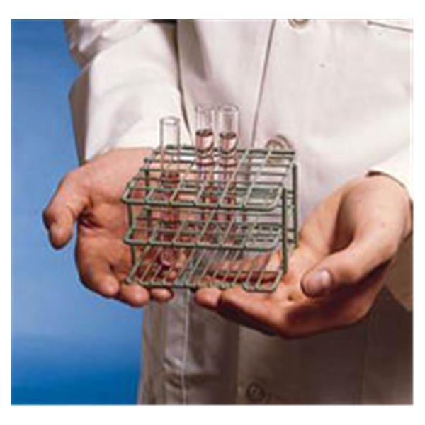 Fisherbrand Poxigrid Test Tube Rack 10-13mm/ Half-Size 36 Place Blue EA