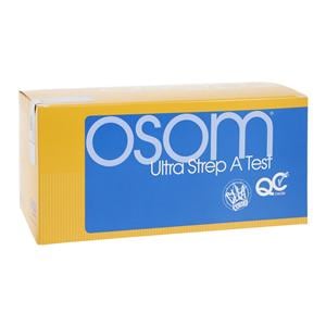 OSOM Ultra Strep A Dipstick Test Kit CLIA Waived 50 Tests 52/Box,...