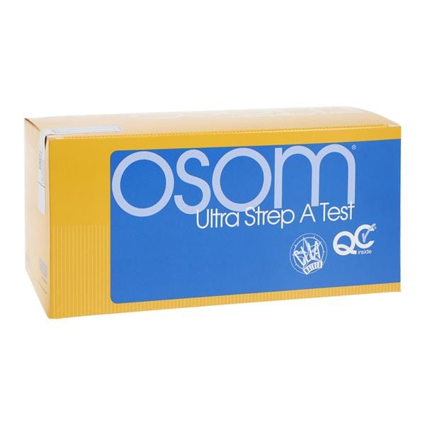 OSOM Ultra Strep A Dipstick Test Kit CLIA Waived 50 Tests 52/Box,...