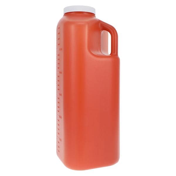 Specimen Container 3000mL Polypropylene With Handle Non-Sterile G...