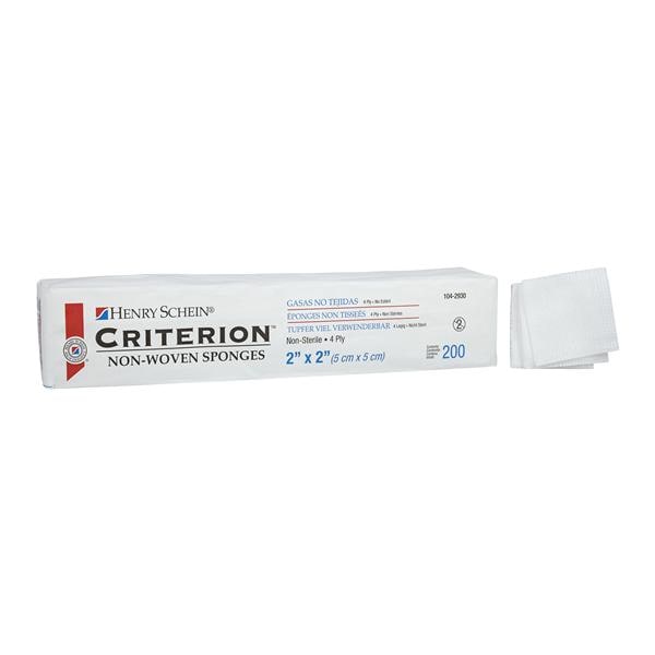 Criterion Rayon/Polyester Blend Non-Woven Sponge 2x2" 4 Ply Non-S...