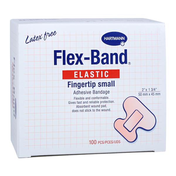 Flex-Band Adhesive Bandage Fabric 2x1.75" Flesh Sterile 100/Bx