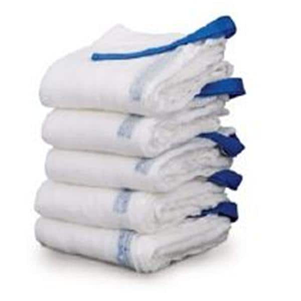 Pre-Washed Laparotomy Sponge 4x18" Sterile Cotton X-Ray Detectabl...