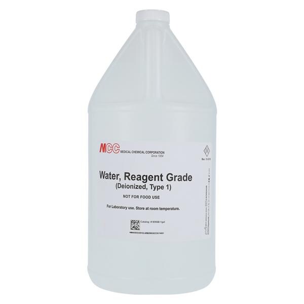 Deionized Water 1gal Each, 4 EA/CA