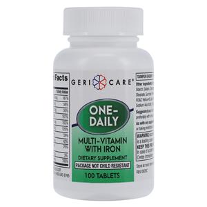 One-Daily Adult Supplement Tablets 100/Bottle