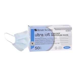 Criterion Earloop Mask ASTM Level 1 Blue Disposable Not Made From...