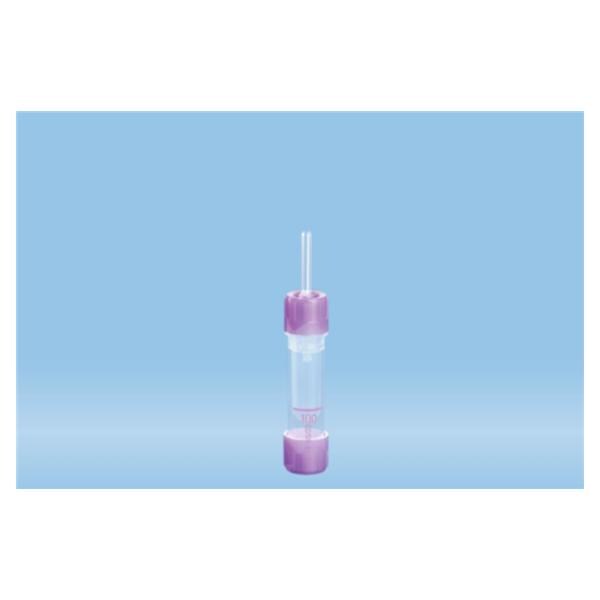 Microvette Blood Collection Capillary Tube Polypropylene Clear 100uL 100/Pk
