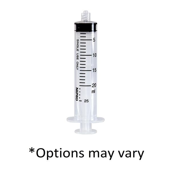 Luer Slip Syringe 3cc No Dead Space Polypropylene 0.1cc Graduated...