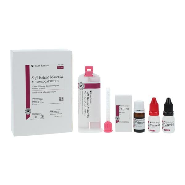 Soft Liner Soft Reline Material Automix Powder/Liquid Each
